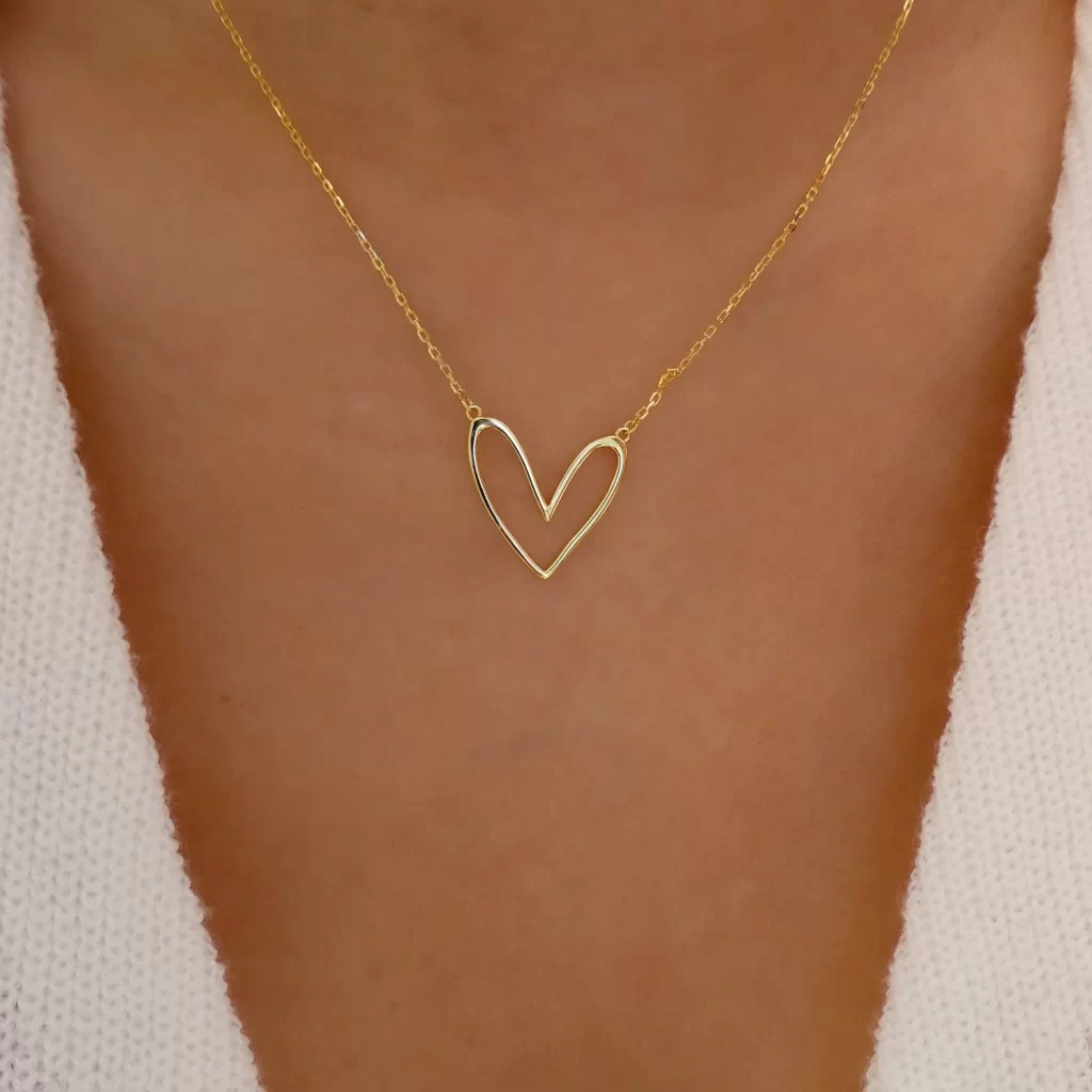 heart necklace