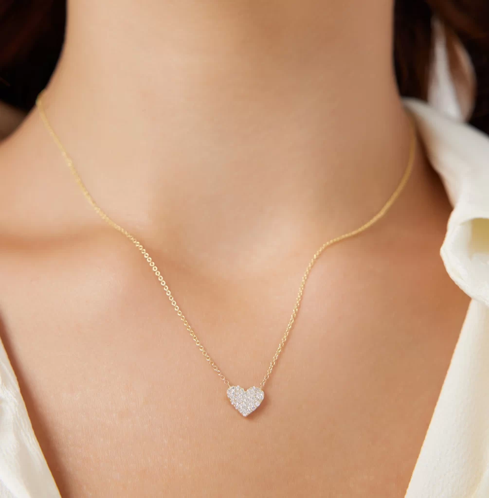 heart necklace