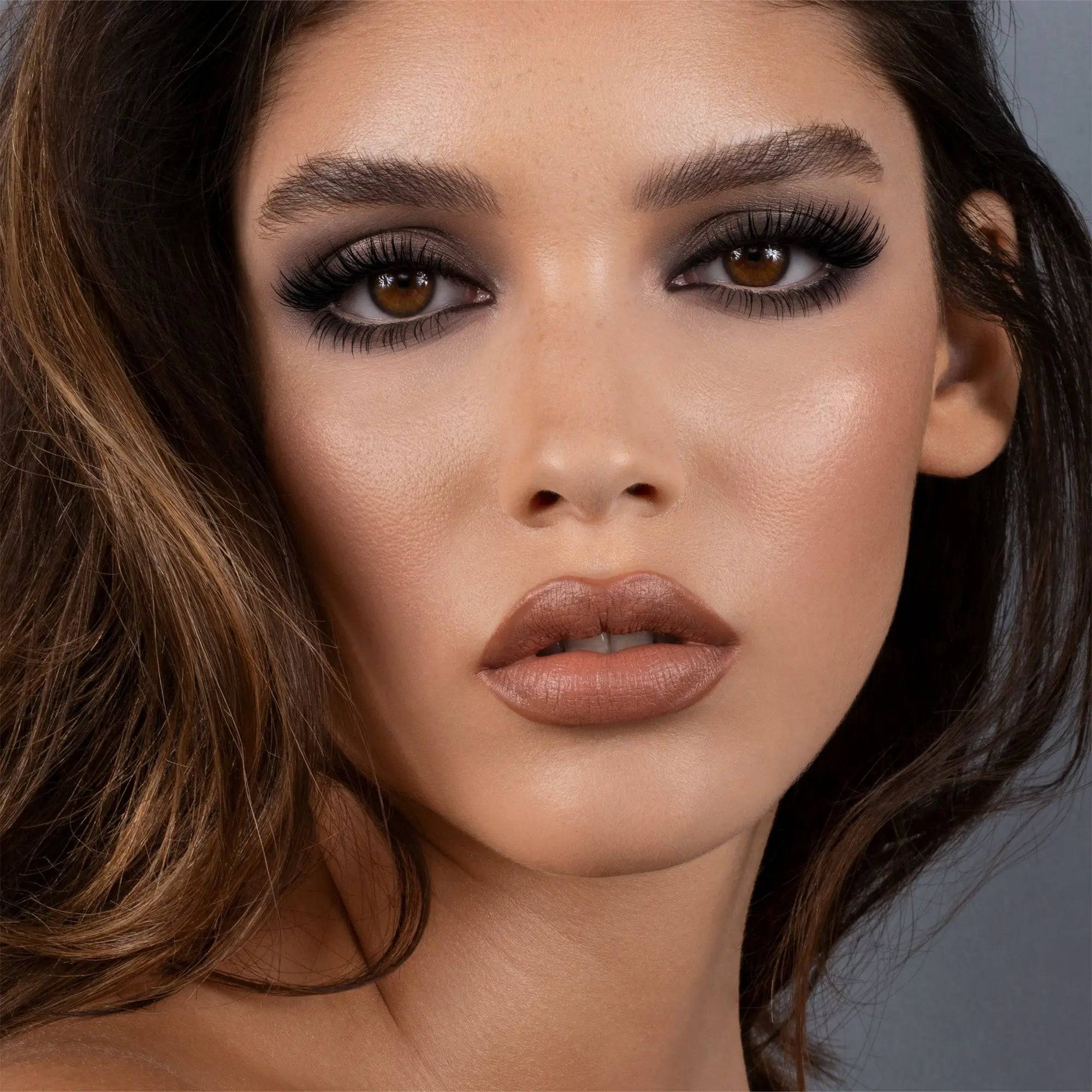 brown smokey eye makeup