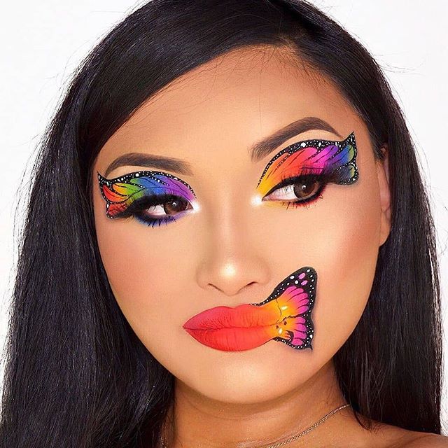 butterfly eye makeup