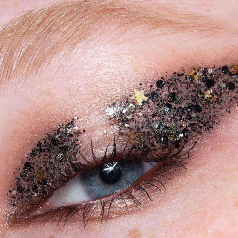 Glitter Eye Makeup