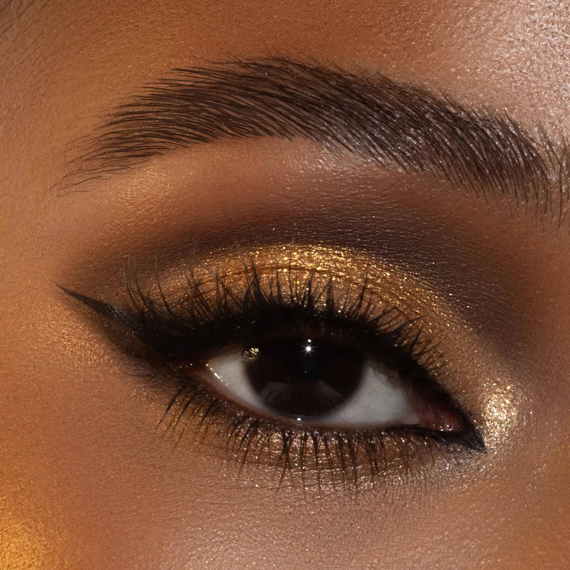 gold eye makeup