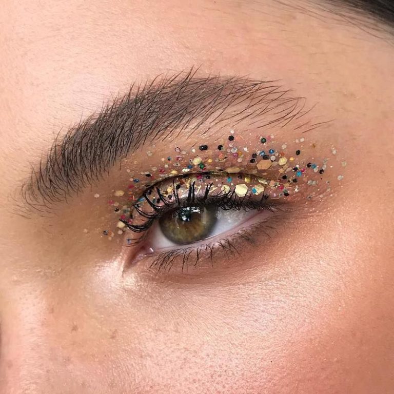 glitter eyeshadow