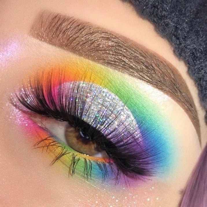 rainbow eyeshadow